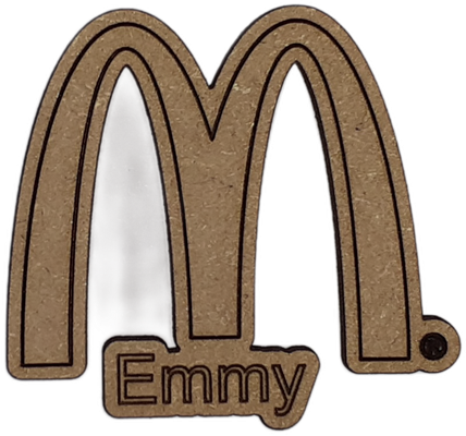 Magnet - Mac Donald personnalisable